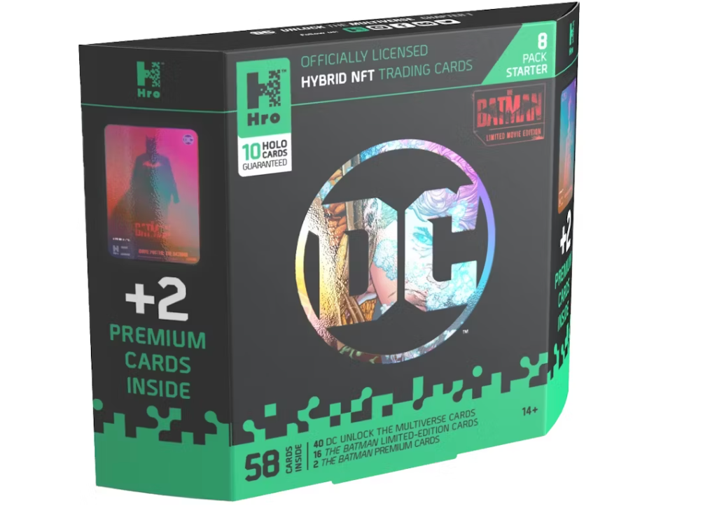 Hro Hybrid Trading Cards DC Unlock The Multiverse Chapter 1: The Batman Premium Starter Pack