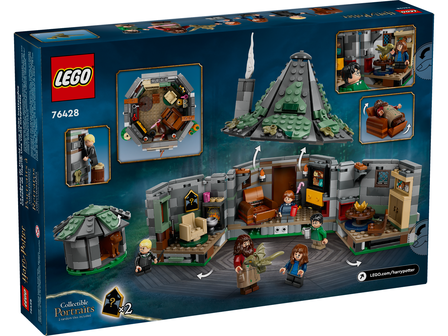 LEGO Harry Potter Hagrid’s Hut: An Unexpected Visit Fantasy Toy 76428