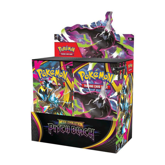 PRE ORDER Pokémon TCG: Mega Evolution-Pitch Black Booster Display Box (36 Packs)