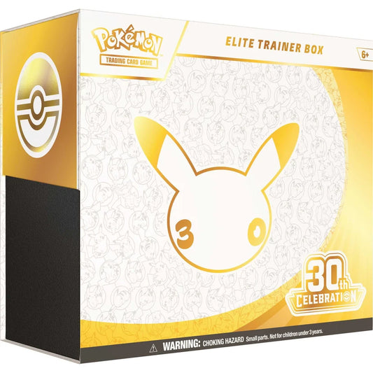 PRE ORDER Pokémon TCG: Elite Trainer Box - 30th Celebration